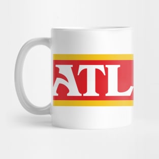 ATL Retro Font - Whiteq Mug